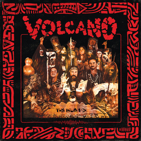 Volcano - The Island LP - lava red vinyl